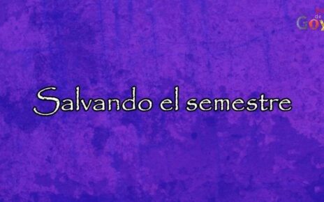 Salvando el semestre