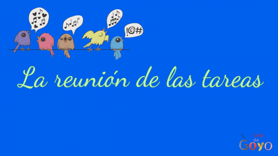 La reunión de las tareas