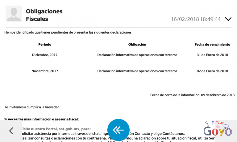 Me llegó un correo del SAT (México)