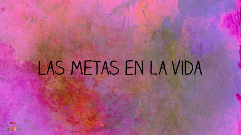 Las metas en la vida