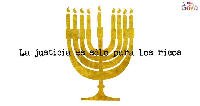 La justicia es sólo para los ricos