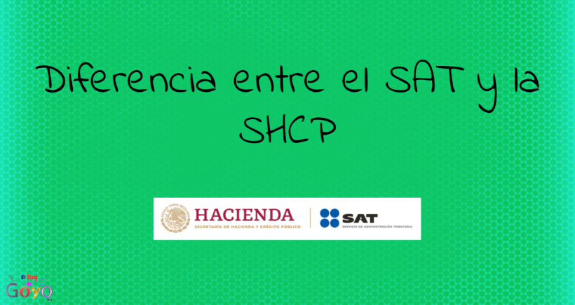 Diferencia entre SAT y la SHCP