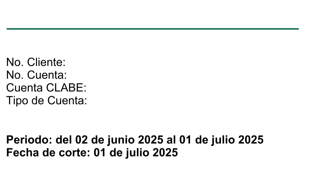 Saldo promedio mínimo mensual