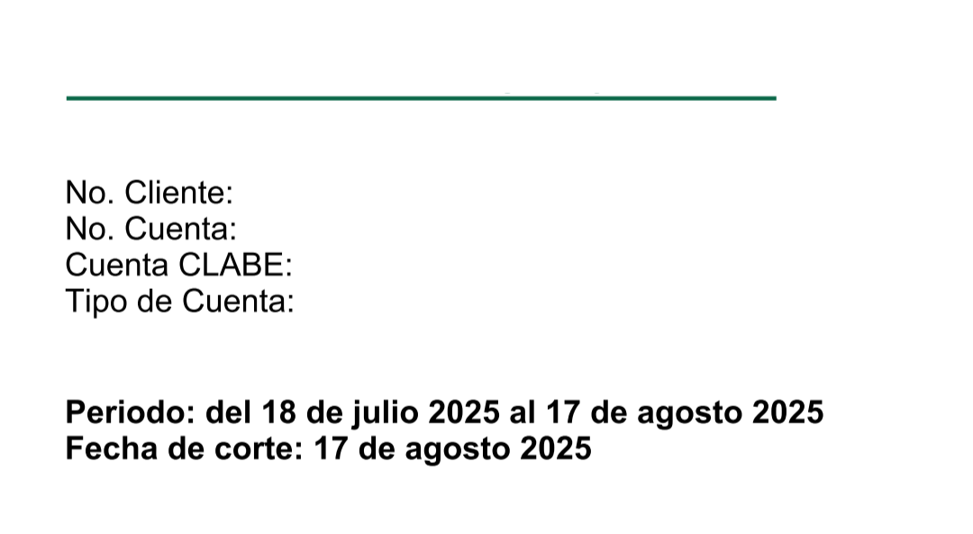 Saldo promedio mínimo mensual